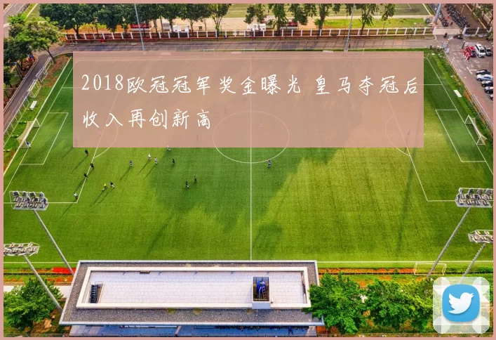 2018欧冠冠军奖金曝光 皇马夺冠后收入再创新高